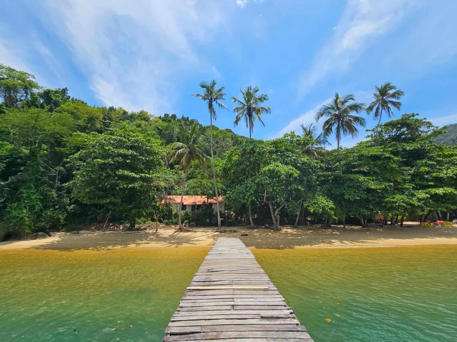 Casa Matatiso - Quartos Em Casa Compartilhada Na Ilha Grande ภายนอก รูปภาพ